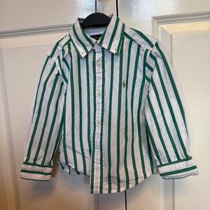 Striped Cotton Poplin Shirt